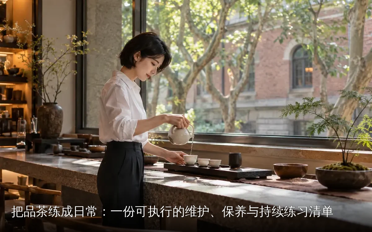 把品茶练成日常：一份可执行的维护、保养与持续练习清单